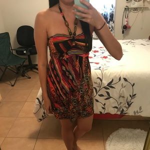 Dress/necklace type strap! cute! comfortable!